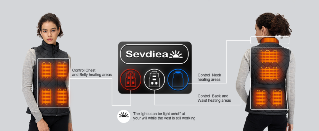 Sevdiea Vests for Women