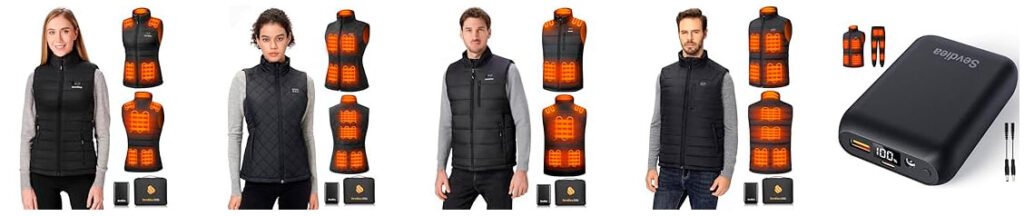 Sevdiea Heated Vest Use & Care Guide